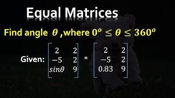 Matrices Part 2 || Equal Matrices|| (Free Premium)