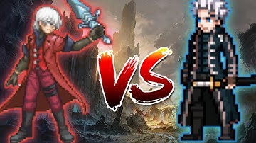 Dante VS Vergil in Jump Force Mugen.