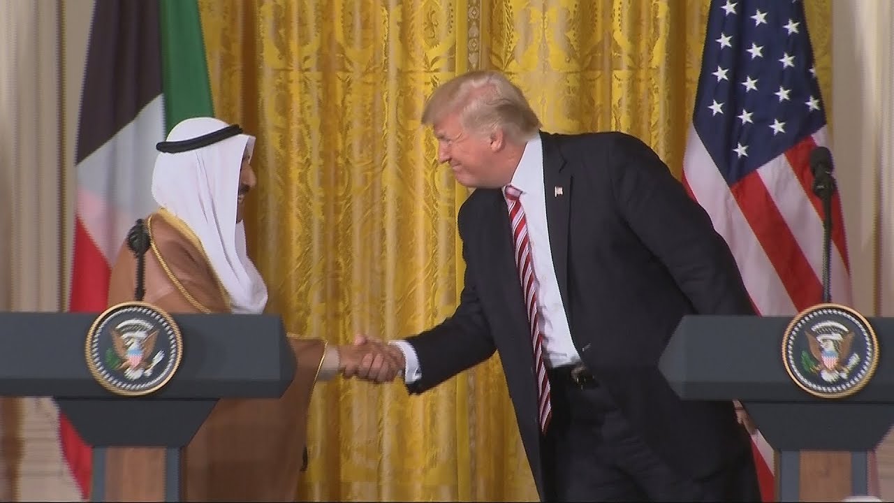 أمير الكويت في واشنطن: محادثات حول الأزمة الدبلوماسية في الخليج