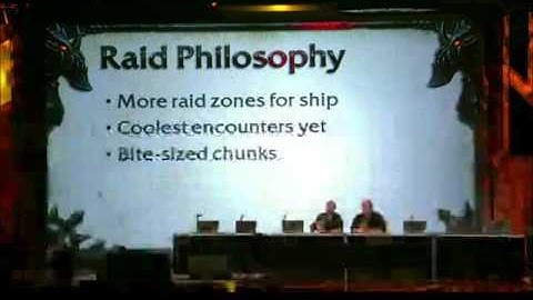BlizzCon 2010 Dungeons and Raid Panel part 2