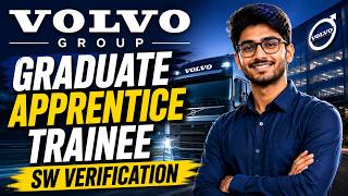🚀 Volvo Group Graduate Apprentice Trainee – SW Verification Hiring 2026 | Freshers | C | Bangalore