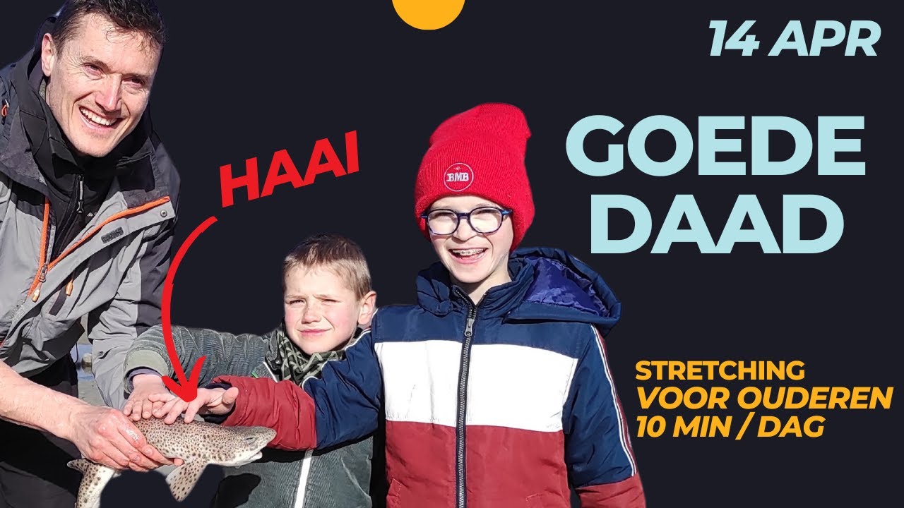 DAG van de GOEDE DAAD: RED EENS EEN HAAI... (stretching voor ouderen