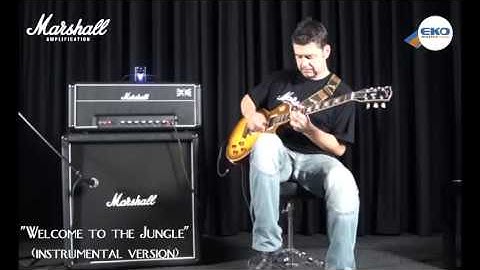 video youtube dimostrazione demo test Marshall AFD100  Slash signature