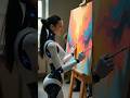 Robot doing painting #robot #robots #機器人
