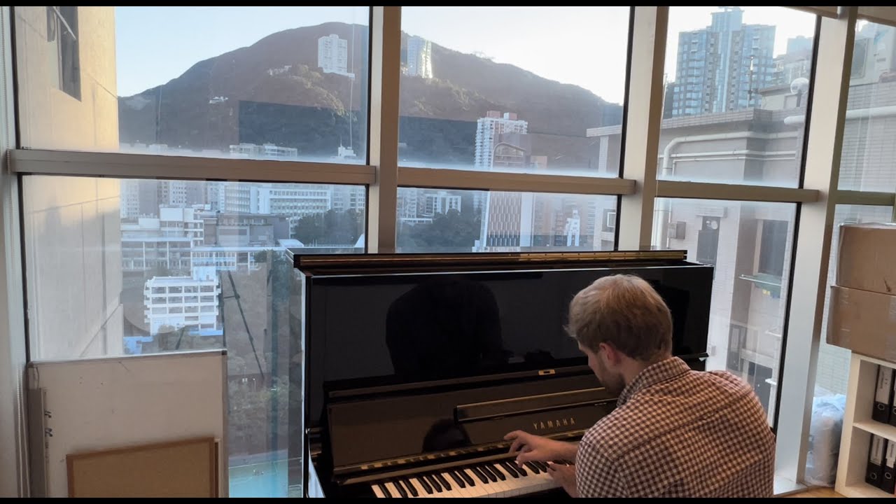 Kastellig by Didier Squiban - Piano recording over the roofs of Hong Kong