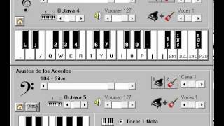 Video thumbnail of "Humo Intenso Cuentame Piano Electronico   By Angel"