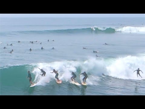 Surfing Malibu 
