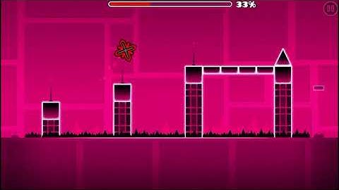 Geometry Dash Lite Walkthrough | Level 2 Back on Track | All 3 coins