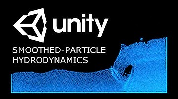 Unity Fluid Simulation with Smoothed-Particle Hydrodynamics