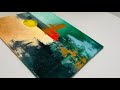 Enjoy relaxing process of making abstract painting on a large canvas abstractpainting abstractart