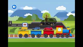 Lalafun Baby Games | Room Cleaning & Colorful Train screenshot 4