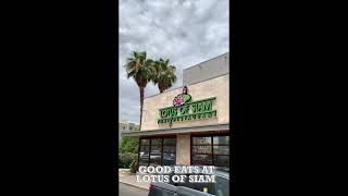 Good Eats At Lotus Of Siam