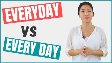 EVERY DAY vs EVERYDAY What is the Difference? Learn English Vocabulary