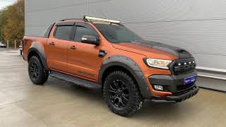 Athlete Statistics Ford Ranger Wildtrak Raptor built by Champion Vans Ltd 3.2 Bodykit