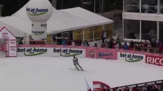 Gregor Schlierenzauer 214m Harrachov 2011 - telemark!!