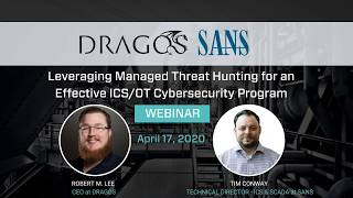 Dragos/SANS Managed Threat Hunting Webinar