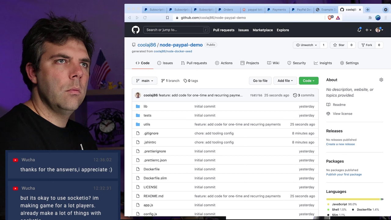 [Live Coding] Payment Processing APIs Pt 3: PayPal Checkout: Subscriptions (cont)