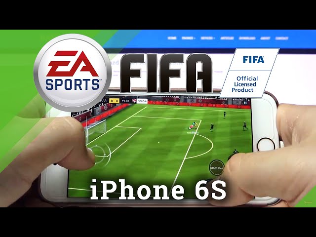 FIFA Mobile on iPhone 6s Plus ios 15.6 