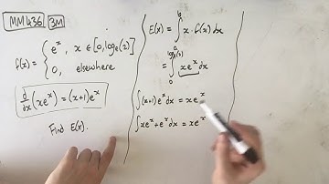 MM436 Maths Methods Fortify Study Guide - "Integration by recognition in a probability context"