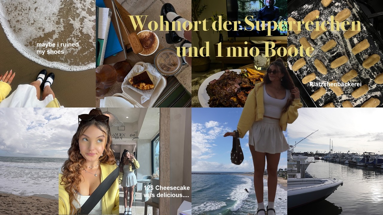 Vlogs mit Eva/ Wohnort der Superreichen und 1 mio Boote👑
