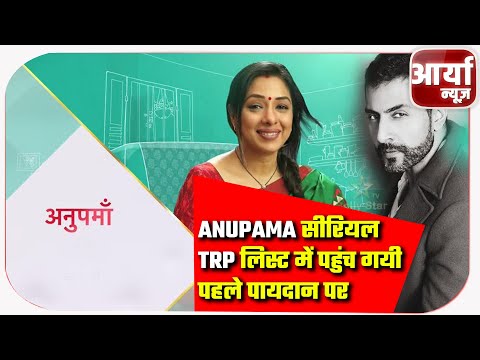 Anupama सीरियल TRP लिस्ट में पहुंच गयी पहले पायदान पर | अनुपमा | Aaryaa News