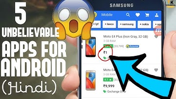 5 UNBELIEVABLE HACKING APPS FOR ANDROID WITHOUT ROOT! [Hindi]