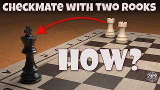How To Checkmate with 2 Rooks | 3D Chess Animation