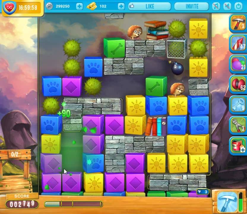 Pet Rescue Saga level 1254 no boosters 😈 ►TOBIAS DEAMON◄