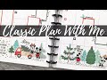 PLAN WITH ME | CLASSIC HAPPY PLANNER | Mickey & Minnie Christmas | December 14-20, 2020