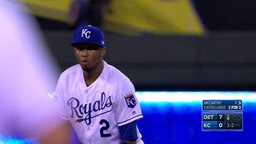 DET@KC: Escobar extends to make smooth defensive play