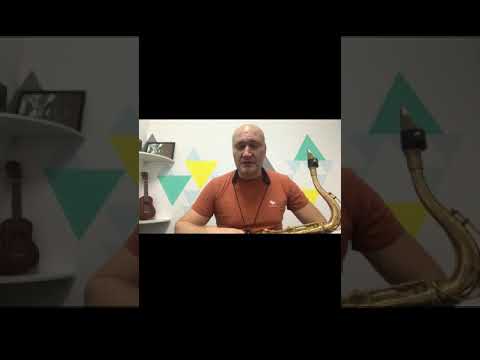 Из чего состоит саксофон.