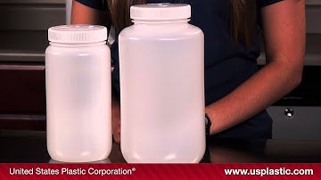 THERMO SCIENTIFIC™ NALGENE™ LARGE HDPE WIDE MOUTH BOTTLES | U.S. Plastic Corporation®