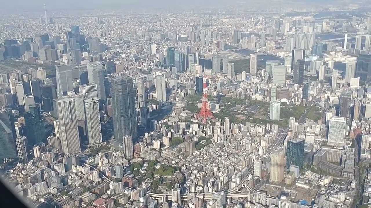 羽田空港C滑走路・都心上空ルート