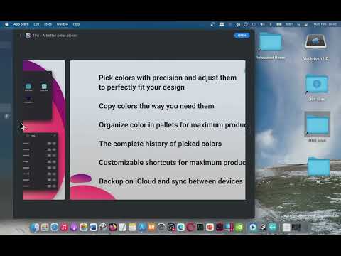 Tint A Better Color Picker - Basic Overview - Mac App Store