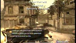 Call of duty 4 FFA 1(backlot)