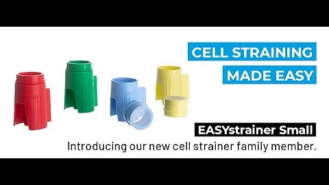 EASYstrainer Small - Handling Clip video