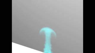 3D smoke simulation rendered with pbrt