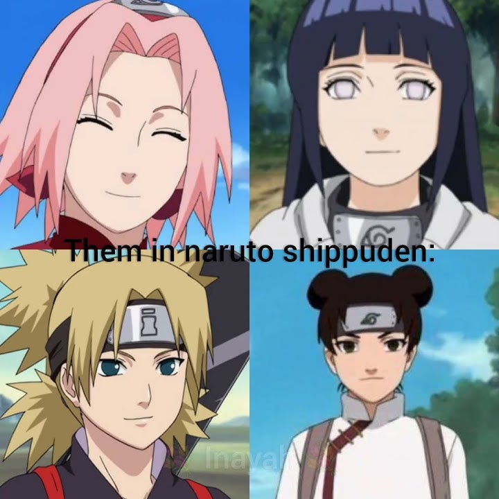 They are so pretty 😍 #sakura  #hinata #temari #tenten #narutoshippuden