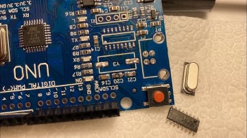 Бракованная Arduino uno R3