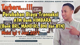 Perubahan Biaya Transaksi Mesin Atm Link