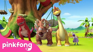 Dinosaurs for Kids | Pinkfong's Little Dino School [Ep 10-12] | Cartoon & Song | Pinkfong Official