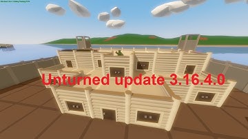 Unturned update 3.16.4.0 ramp walls and precision building mode