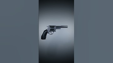 3D Revolver #shorts #blender #blender3d #3d #3dmodelling #fyp #weaponsshowcase