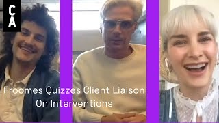 Celebrity Froomes Quizzes Client Liaison On How They Would Intervene In Different Situations | Cool Accidents Net Worth