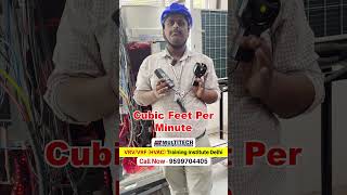 HVAC Repairing Course | VRV VRF System me CFM Kaise Nikale? Tachometer Se Airflow Check