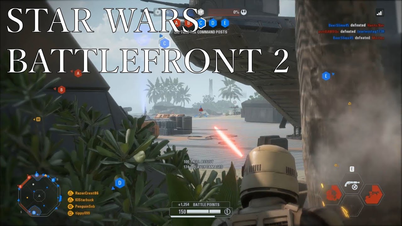 Star Wars Battlefront 2 - Supremacy - Scarif - Shoretrooper Gameplay (No Commentary)