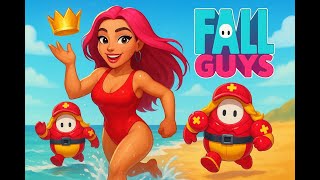 🛟 Baywatch Beans 🌴 | Lifeguards of Fall Guys Island 🐧✨