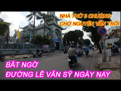 Video SÀI GÒN BẤT NGỜ VỚI ĐƯỜNG LÊ VĂN SỸ NGÀY NAY | HONO... - youtube