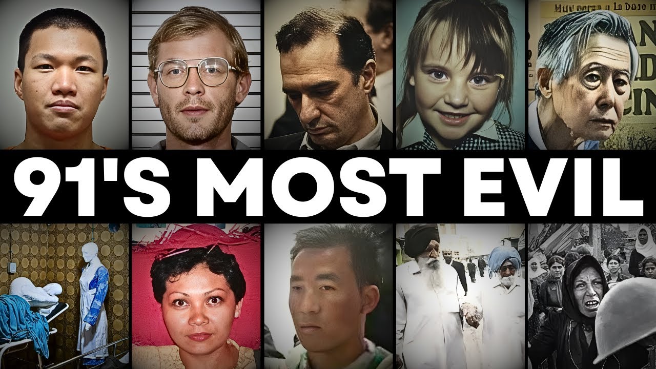 10 Most Evil Crimes of 1991 That Shocked the World