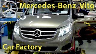 Mercedes Vito V-Class Production Vitoria Gasteiz Spain Mercedes Factory Mercedes Manufacture